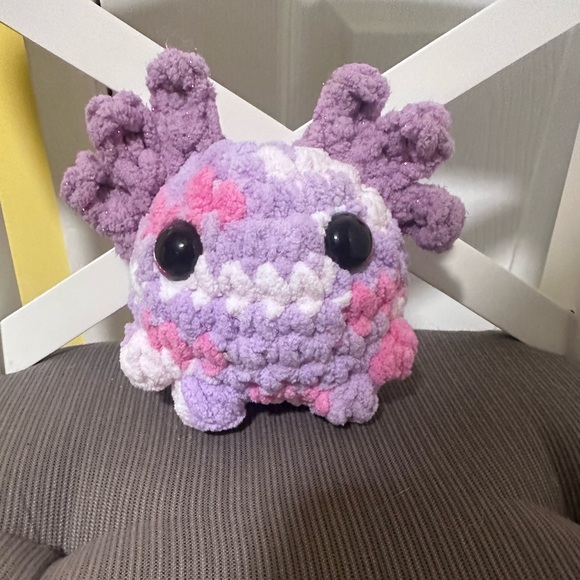 Other - Homemade Crochet Axoloti pattern by Moms Stitchetti.